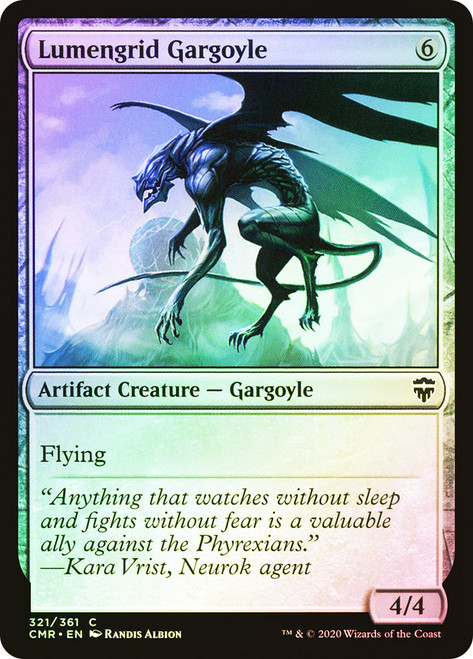 Lumengrid Gargoyle\nCommander Legends\nSingle\nMagic The Gathering