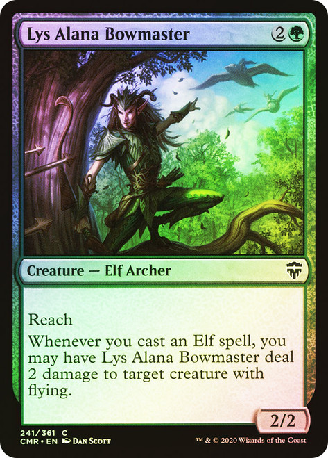Lys Alana Bowmaster\nCommander Legends\nSingle\nMagic The Gathering