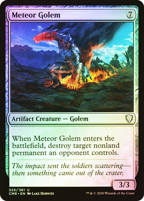 Meteor Golem\nCommander Legends\nSingle\nMagic The Gathering