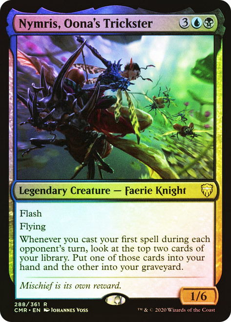 Nymris, Oona's Trickster\nCommander Legends\nSingle\nMagic The Gathering
