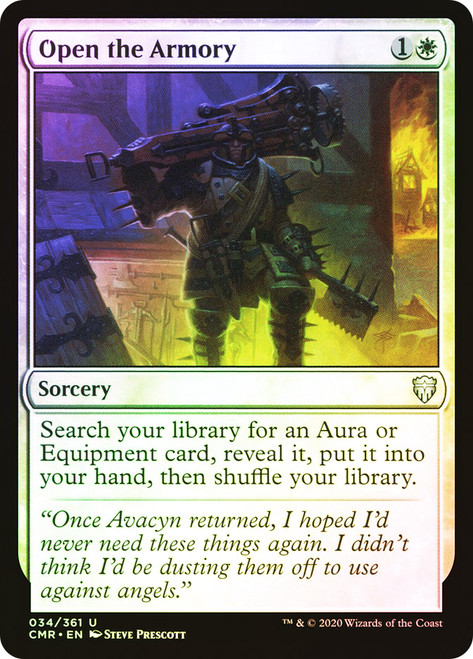Open the Armory\nCommander Legends\nSingle\nMagic The Gathering