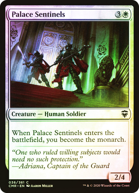 Palace Sentinels\nCommander Legends\nSingle\nMagic The Gathering