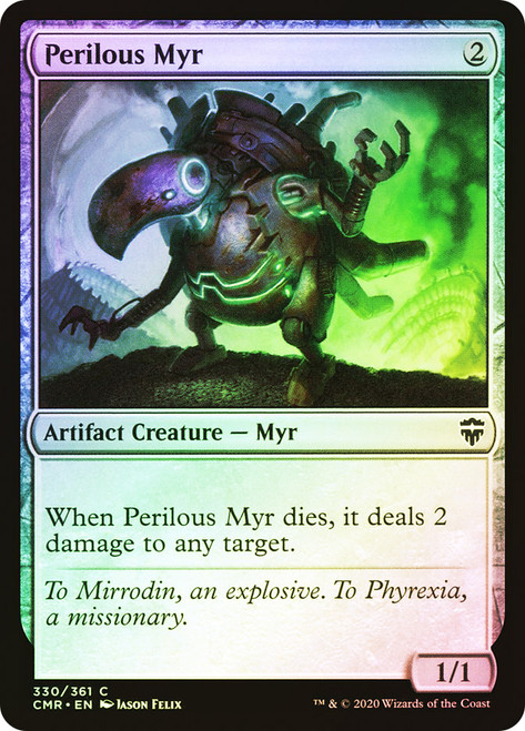 Perilous Myr\nCommander Legends\nSingle\nMagic The Gathering