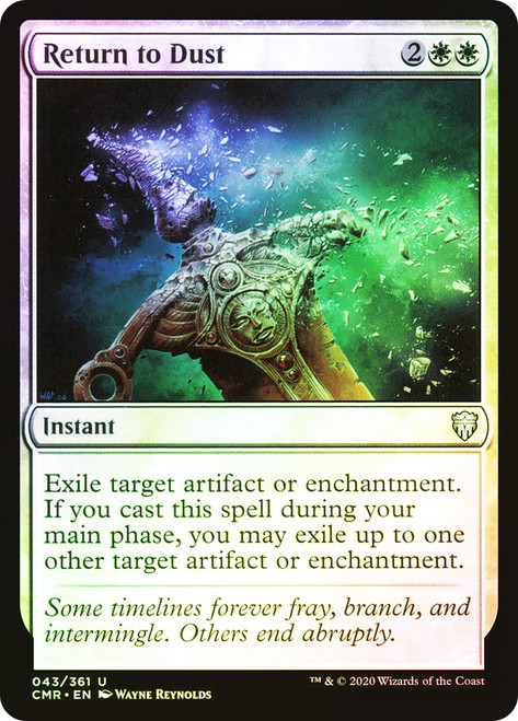Return to Dust\nCommander Legends\nSingle\nMagic The Gathering