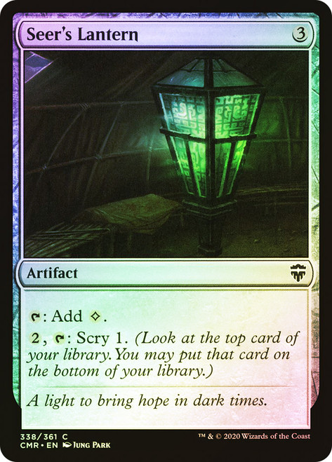 Seer's Lantern\nCommander Legends\nSingle\nMagic The Gathering