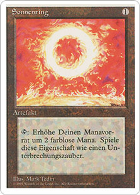 MTG 太陽の指輪 Sol Ring revised FBB フランス語 - マジック：ザ 