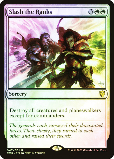 Slash the Ranks\nCommander Legends\nSingle\nMagic The Gathering