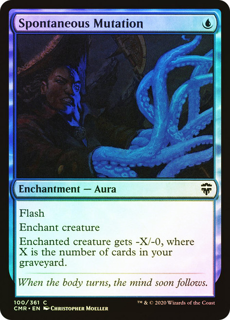Spontaneous Mutation\nCommander Legends\nSingle\nMagic The Gathering