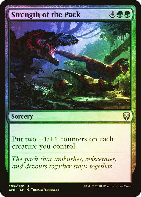 Strength of the Pack\nCommander Legends\nSingle\nMagic The Gathering