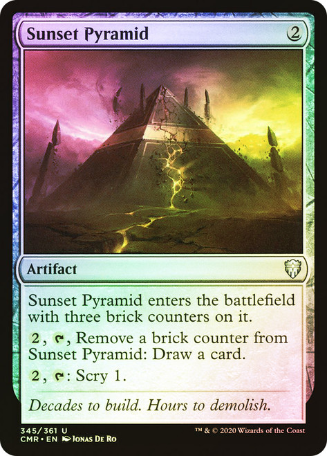 Sunset Pyramid | Planeswalker Symbol Reprints | Star City Games