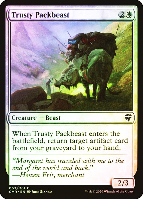Trusty Packbeast\nCommander Legends\nSingle\nMagic The Gathering