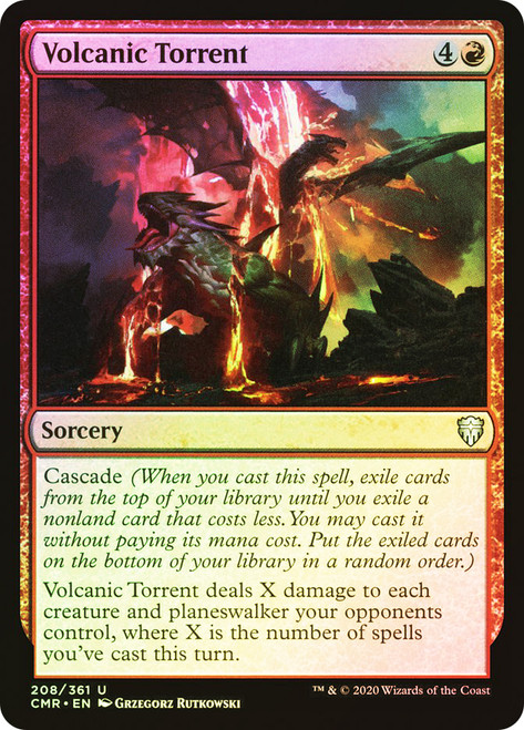 Volcanic Torrent\nCommander Legends\nSingle\nMagic The Gathering