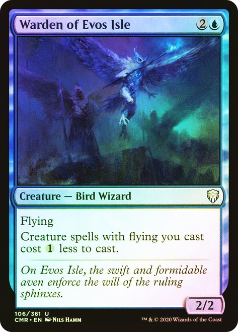 Warden of Evos Isle\nCommander Legends\nSingle\nMagic The Gathering