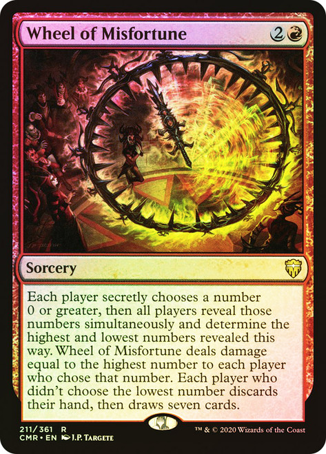 Wheel of Misfortune\nCommander Legends\nSingle\nMagic The Gathering