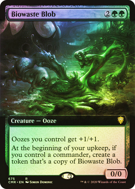 Biowaste Blob (Extended Art)\nCommander Legends - Variants\nSingle\nMagic The Gathering
