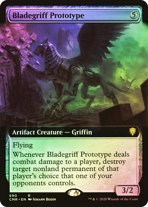 Bladegriff Prototype (Extended Art)\nCommander Legends - Variants\nSingle\nMagic The Gathering