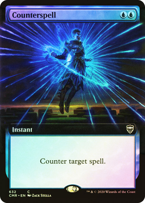 Counterspell (Extended Art)\nCommander Legends - Variants\nSingle\nMagic The Gathering