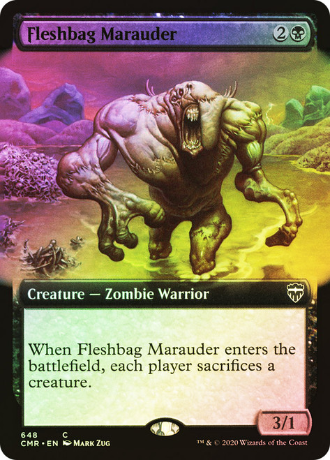 Fleshbag Marauder (Extended Art)\nCommander Legends - Variants\nSingle\nMagic The Gathering