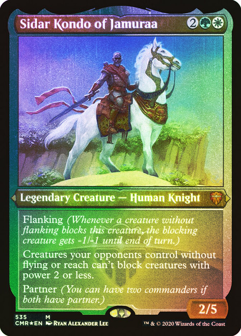 mtg flanking cards Sidar Kondo of Jamuraa [Commander 2016]  TokenMTG #(Each instance of flanking triggers separately.) # Best Flanking Cards in MTG
