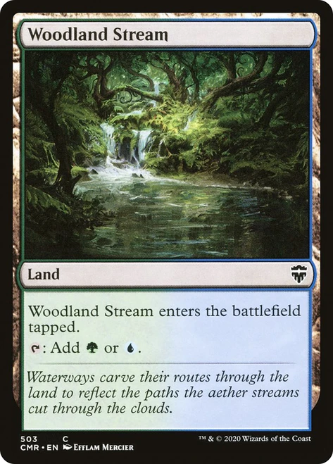 Woodland Stream\nCommander Legends\nSingle\nMagic The Gathering