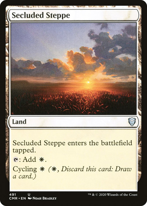 Secluded Steppe\nCommander Legends\nSingle\nMagic The Gathering