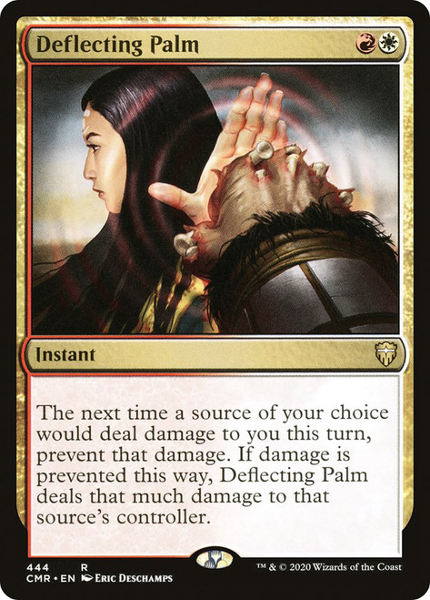 Deflecting Palm\nCommander Legends\nSingle\nMagic The Gathering