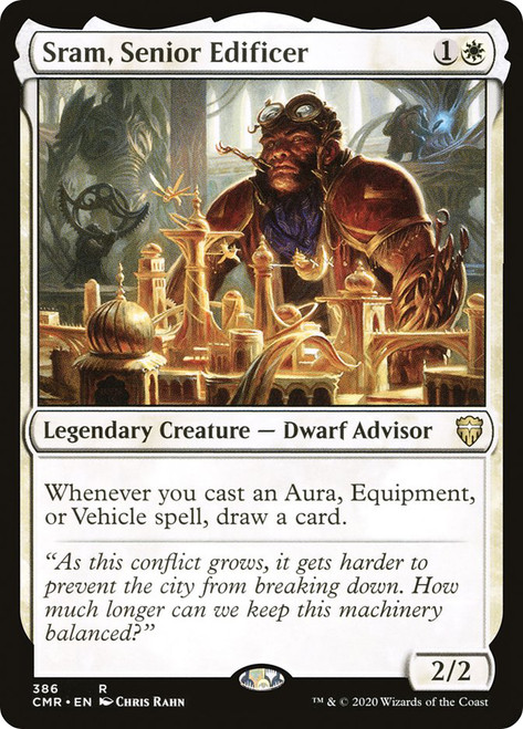 Sram, Senior Edificer\nCommander Legends\nSingle\nMagic The Gathering