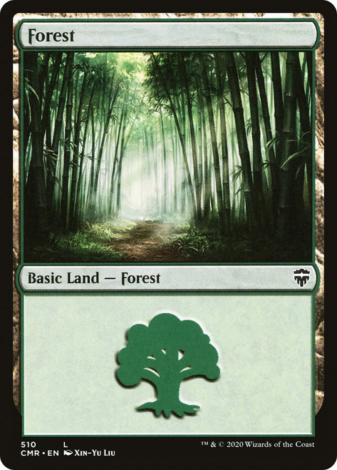 Forest  (#510)\nCommander Legends\nSingle\nMagic The Gathering