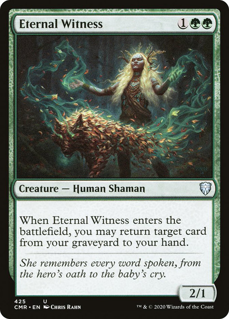 Eternal Witness\nCommander Legends\nSingle\nMagic The Gathering