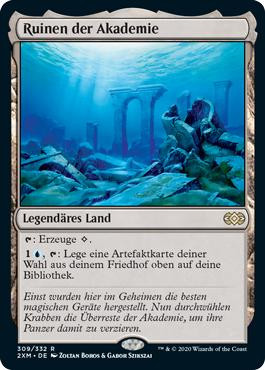 Academy Ruins
Double Masters - German
Single
Magic The Gathering