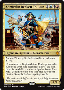 Admiral Beckett Brass
Ixalan - German
Single
Magic The Gathering