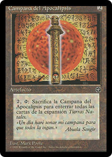 Apocalypse Chime
Homelands - Spanish
Single
Magic The Gathering