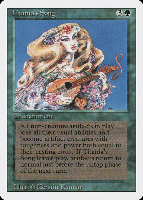 Titania's Song (BB) | 3rd Edition - Black Border - German | Star