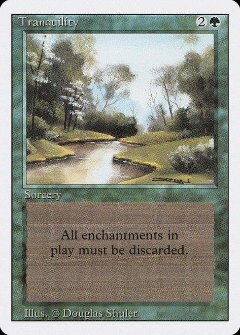Tranquility\n3rd Edition/Revised\nSingle\nMagic The Gathering