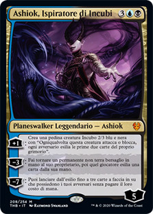Ashiok, Nightmare Muse
Theros Beyond Death - Italian
Single
Magic The Gathering