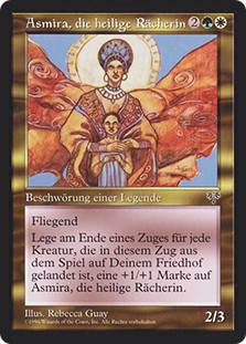 Asmira, Holy Avenger
Mirage - German
Single
Magic The Gathering