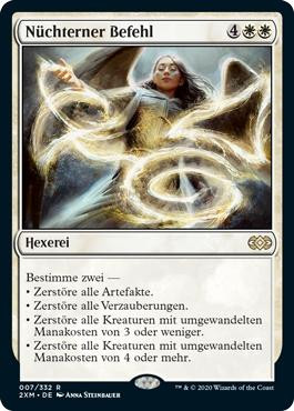 Austere Command
Double Masters - German
Single
Magic The Gathering