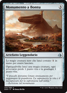 Bontu's Monument
Amonkhet - Italian
Single
Magic The Gathering