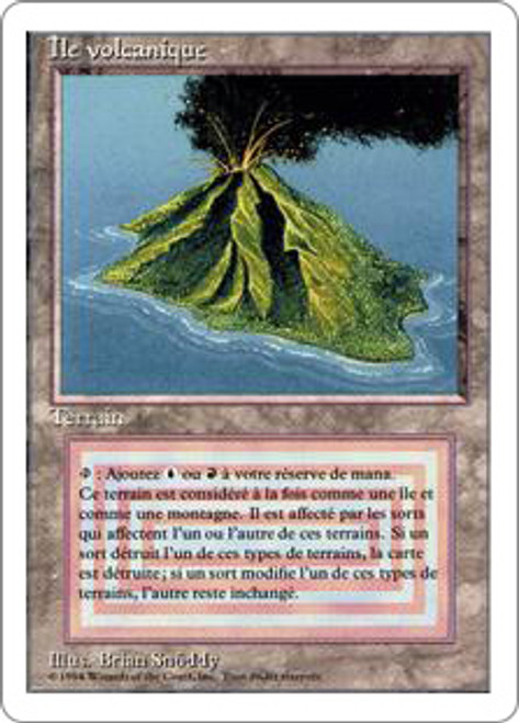 MTG revised 3ED volcanic island - rabassa.eu