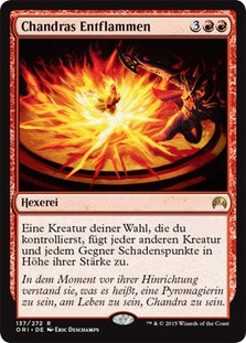 Chandra's Ignition
Magic Origins - German
Single
Magic The Gathering