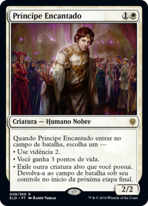 Charming Prince
Throne of Eldraine - Portuguese
Single
Magic The Gathering