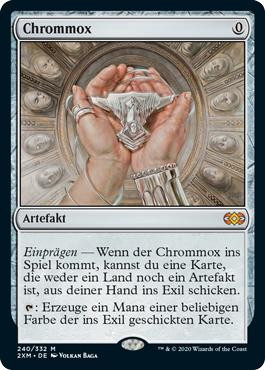 Chrome Mox
Double Masters - German
Single
Magic The Gathering