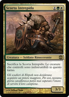 Dauntless Escort
Alara Reborn - Italian
Single
Magic The Gathering