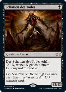 Death's Shadow
Double Masters - German
Single
Magic The Gathering