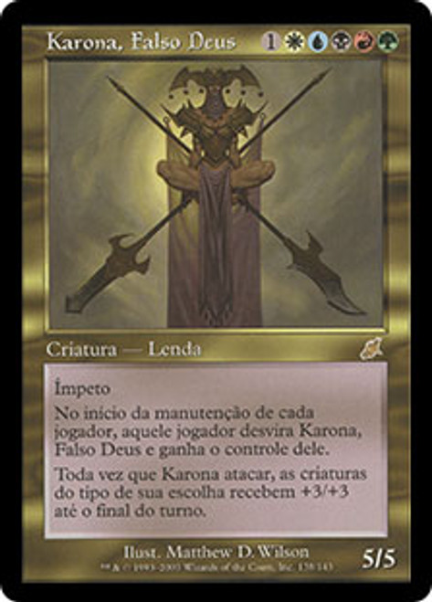 Karona, False God | Scourge - Portuguese | Star City Games