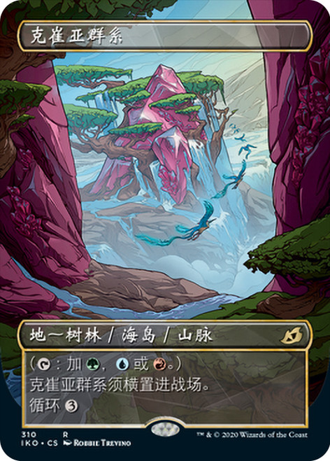 Ketria Triome (Showcase) | Ikoria: Lair of Behemoths - Variants