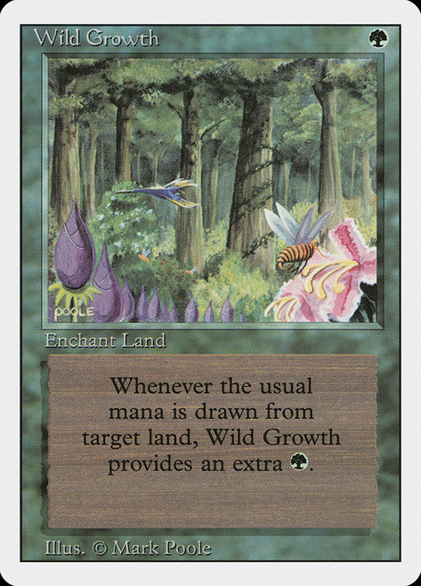 Wild Growth (BB) | 3rd Edition - Black Border - German | Star City 