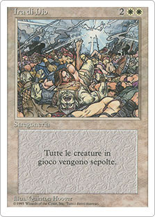 Wrath of God
3rd Edition/Revised - Italian
Single
Magic The Gathering
