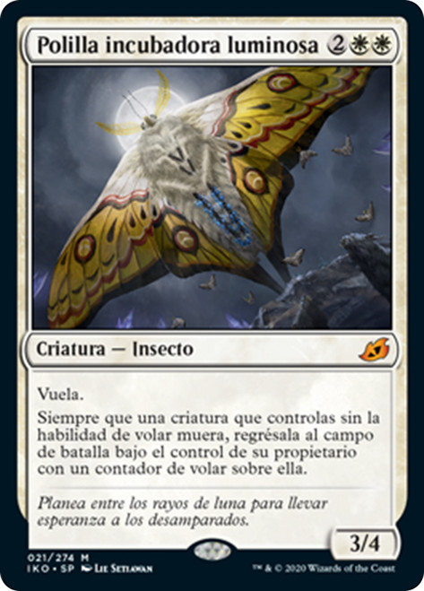 Luminous Broodmoth
Ikoria: Lair of Behemoths - Spanish
Single
Magic The Gathering