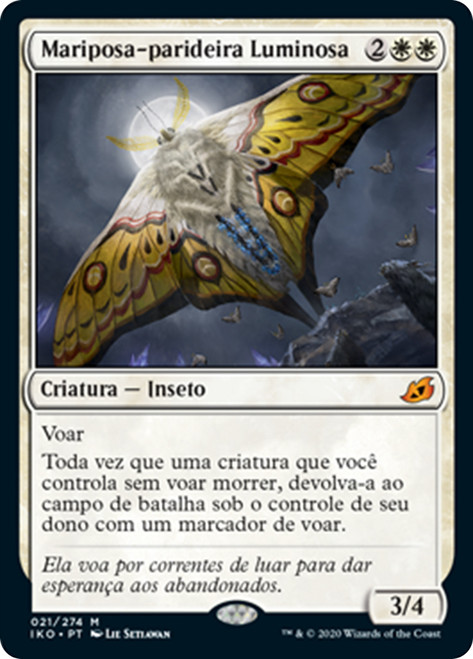 Luminous Broodmoth
Ikoria: Lair of Behemoths - Portuguese
Single
Magic The Gathering